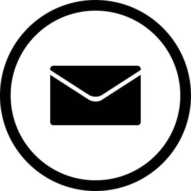 İleti simgesi. Posta sembolü. Vektör