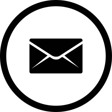 İleti simgesi. Posta sembolü. Vektör