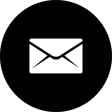 İleti simgesi. Posta sembolü. Vektör