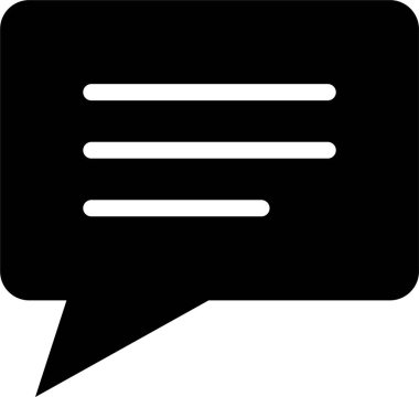 İleti simgesi. Posta sembolü. Vektör