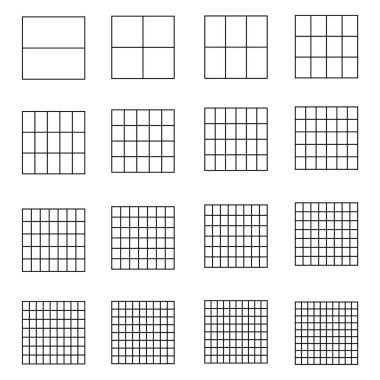 Izgara Çizgisi vektör çizimi 