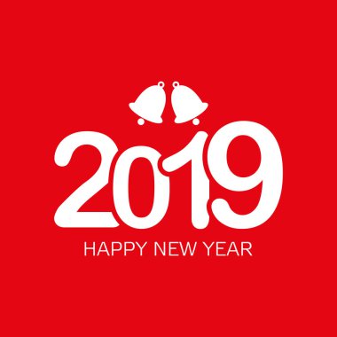 2019 Mutlu Yıllar Takvim Tasarımı, Kutlama Kartı veya Sezonluk İlanlar