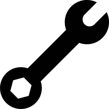 Anahtar vektör simgesini anahtarla. Araç vektör simgesi