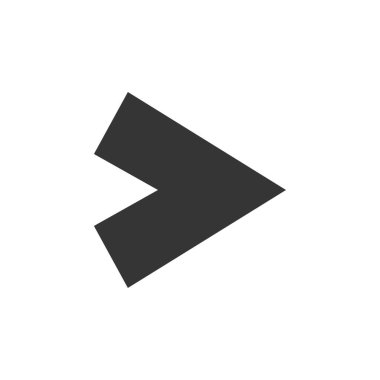 Ok simgesi vektör illüstrasyonu