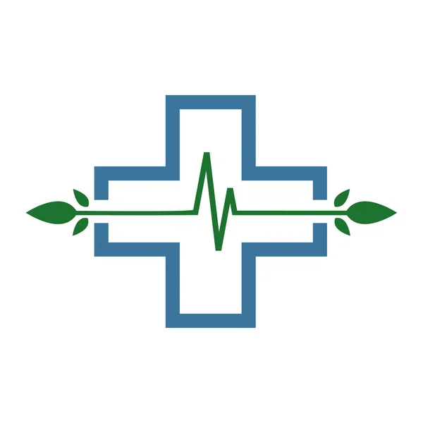 Health Care Logo Template Vector Illustration Design — Stock Vector