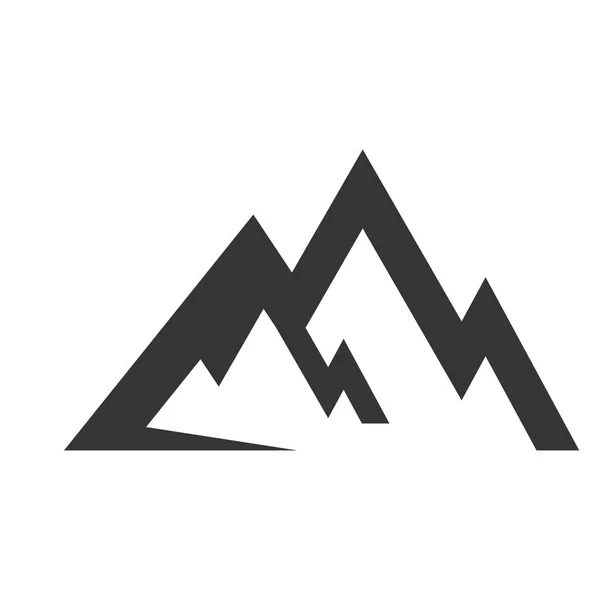 Маунтін Значок Логотип Векторні Ілюстрації — стоковий вектор