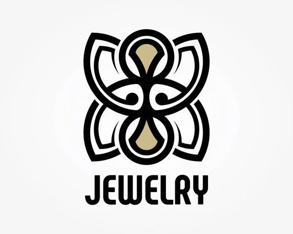 Κοσμήματα Λογότυπο Concept Diamond Δημιουργική Σύμβολο Διάνυσμα Εικονογράφηση — Διανυσματικό Αρχείο