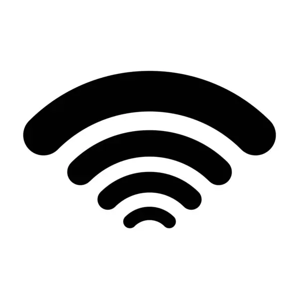 Impulssensor Signal Wifi Icon Vektor — Stockvektor