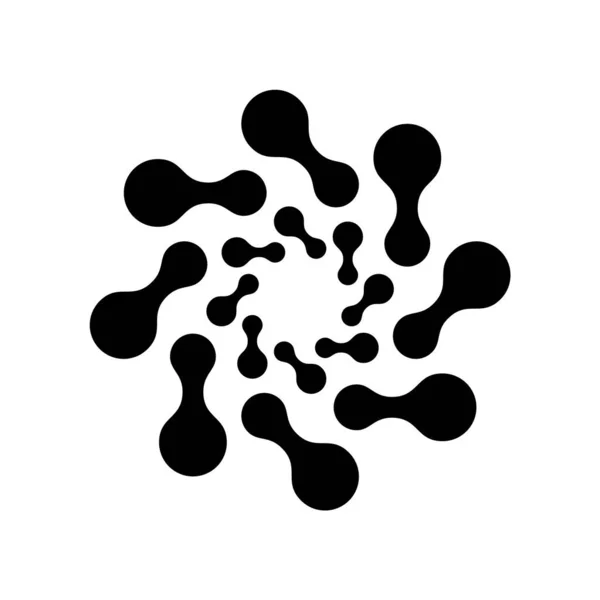 Bağlantı Noktaları Logo Simgesi Vektörü — Stok Vektör