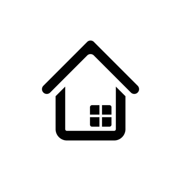 Home Icon Web Icon Vector Illustration — Stock Vector