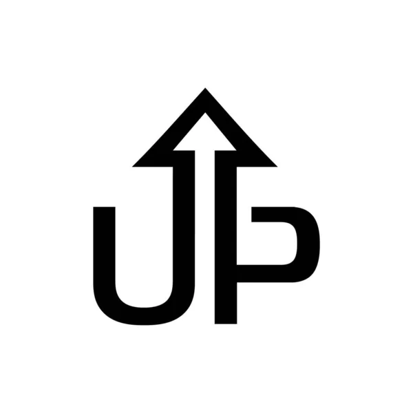 Carta Logotipo Ícone Ilustração Vetorial — Vetor de Stock