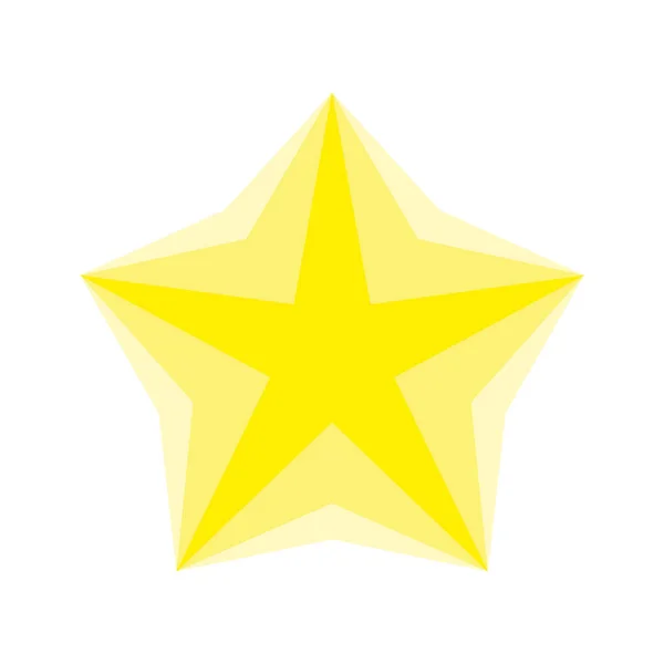 Star Vector Icon Illustration — Stock Vector