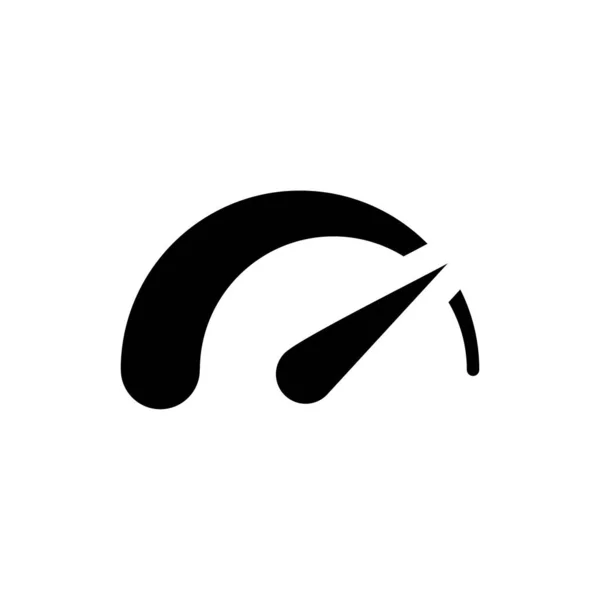 Ταχύμετρο Ταχύμετρο Και Εικονίδιο Του Δείκτη Λογότυπο Πινακίδας Ταχύτητας Διάνυσμα — Διανυσματικό Αρχείο