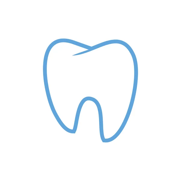 Tooth 아이콘 치과에 어울린다 — 스톡 벡터