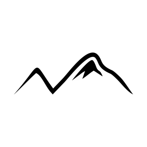 Logotipo Montaña Ararat Estilo Minimalista Vector Ilustración — Archivo Imágenes Vectoriales