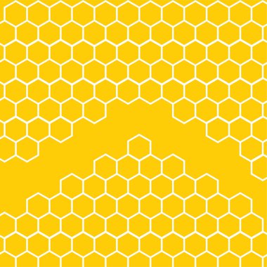 Sarı bal Parlak arkaplan vektörü