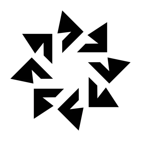 Yıldız Simgesi Yaratıcı Logo Tasarım Vektörü — Stok Vektör