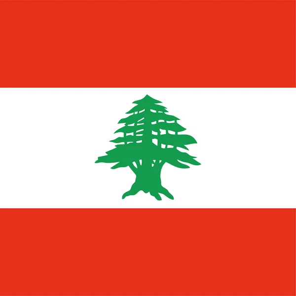 Ore Por Líbano Vector Diseño — Vector de stock