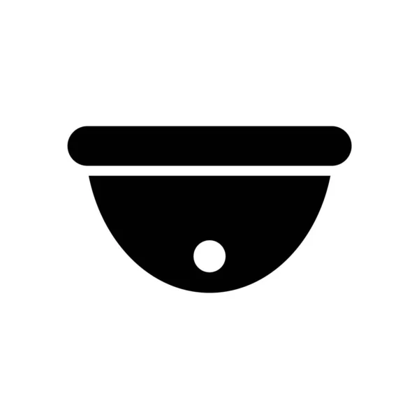 Überwachungskamera Logo Symbol Vektor — Stockvektor