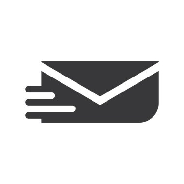 E- posta sembolü harf simgesi gönderme logosu