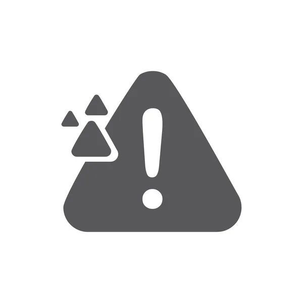 Exclamation Mark Icon Simple Illustration Danger Warning Vector Icons Web — стоковый вектор