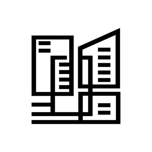 Real Estate Luxury Logo Brand Identity Property Business Simple Unique — Stockvector