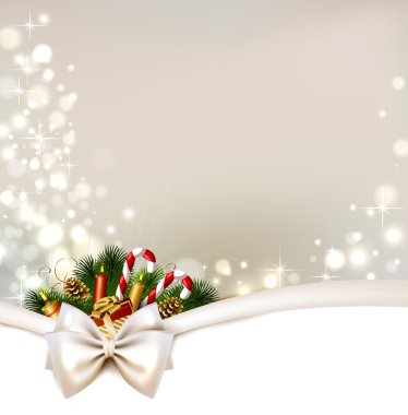 yanan mumlar ve Noel biblo ile Noel arka plan