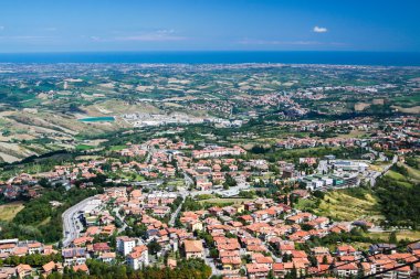 san marino üzerinde Üstten Görünüm