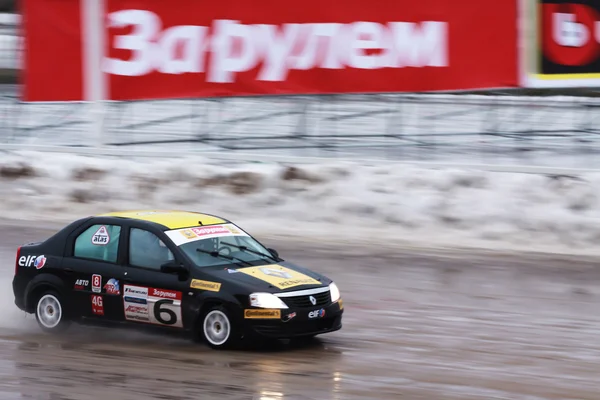 Campionato rally invernale — Foto Stock