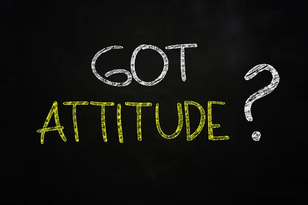 Got attitude ? — Stock Photo, Image