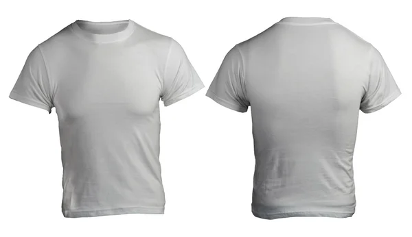 Men's Blank Grey Shirt Template — Stock Photo, Image