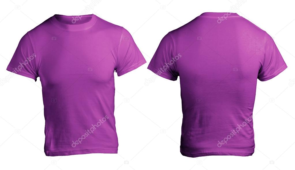 purple shirt template
