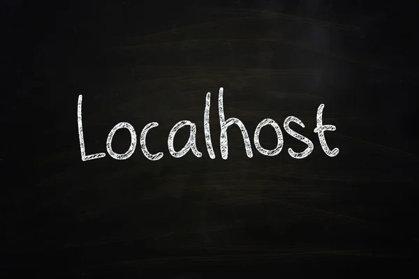 Localhost — Stockfoto