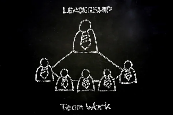 Concetto di leadership — Foto Stock