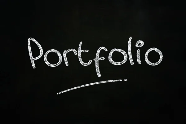 Portfolio — Stock Photo, Image