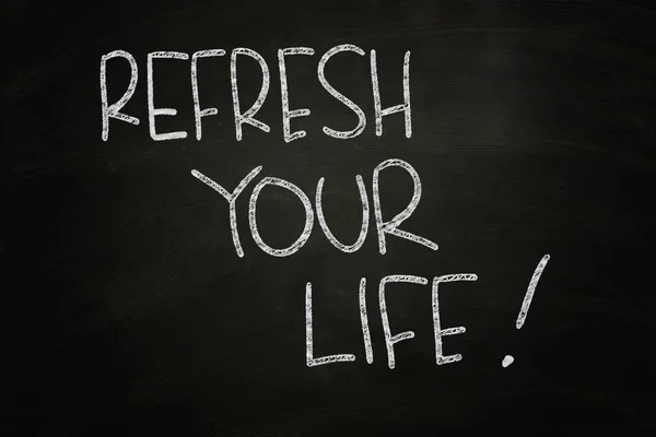 Refresh Your Life ! — Stock Photo, Image