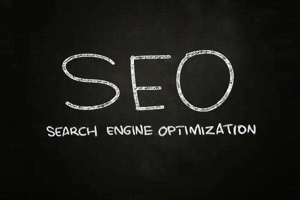 SEO Search Engine Optimization — Fotografia de Stock