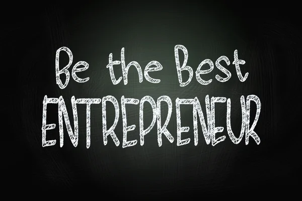 Be The Best Entrepreneur — Stock Photo, Image