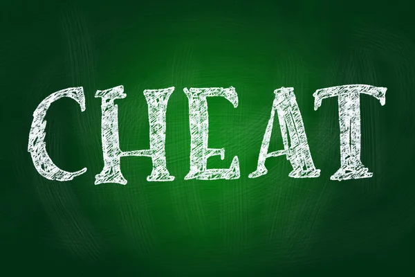 Cheat — Stock Photo, Image