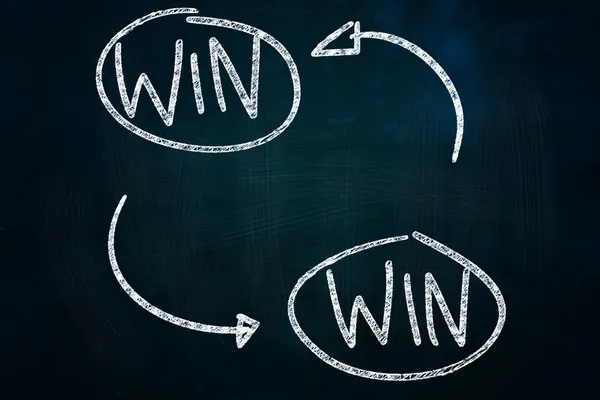 Win-Win Cycle — Stock Photo, Image