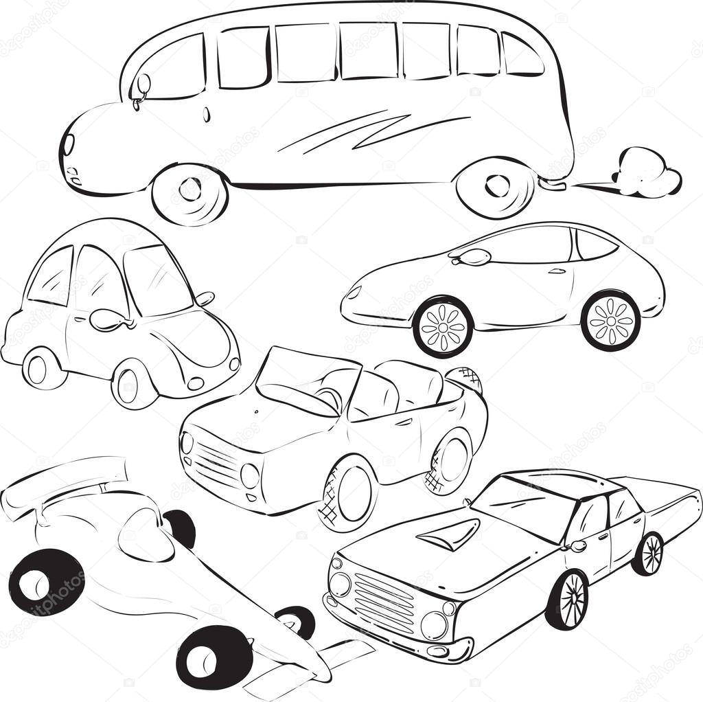 Cars Doodle
