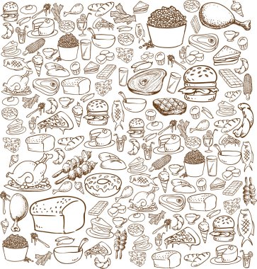 Gıda doodle