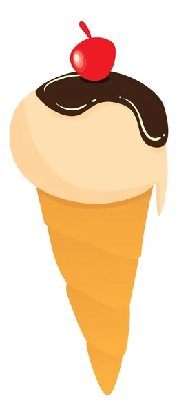 Cute Ice Cream — Stock Vector