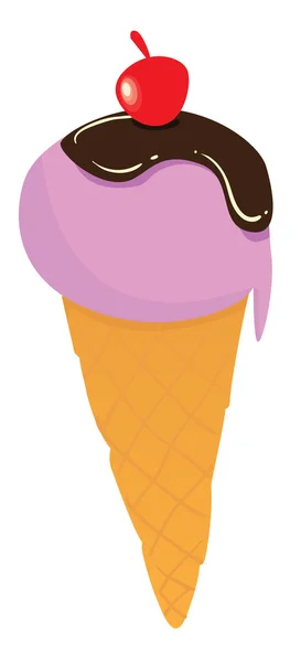 かわいいアイスクリーム — ストックベクタ