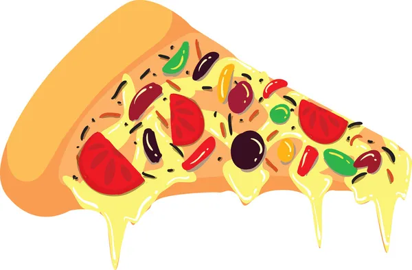 Pizza — Stock Vector