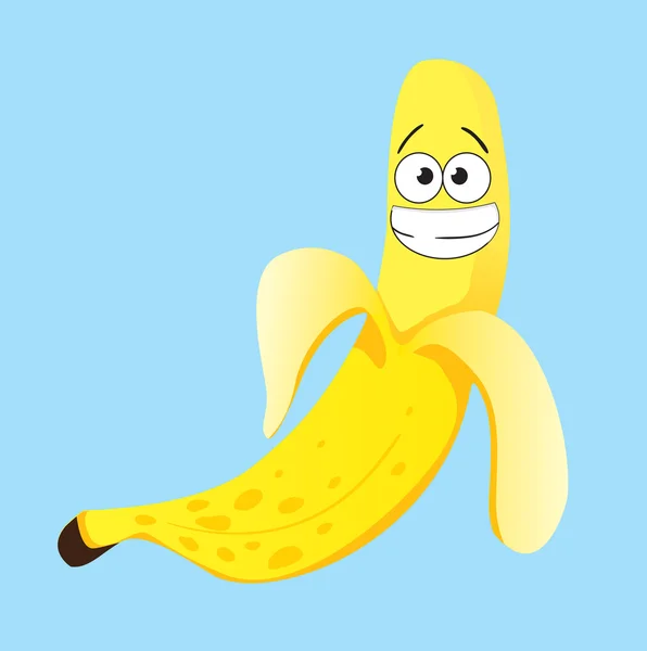 Милый банан — стоковый вектор