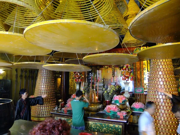 Altar, templo de A-Ma, Macao — Foto de Stock