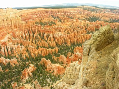 amfitiyatro, gün batımı noktası görünümünden, bryce canyon Milli Parkı, utah, Amerika Devletleri