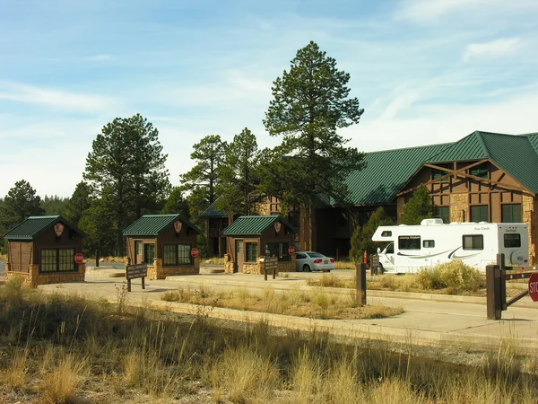 Stazione di ingresso, bryce canyon national park, nello utah, usa — Foto Stock