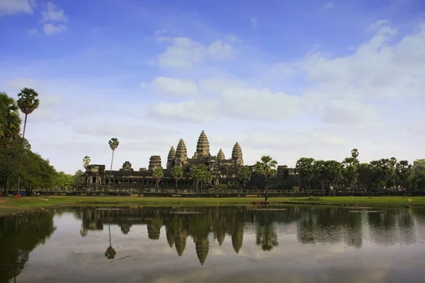 Angkor wat tempel, siem oogsten, cambodia — Stockfoto